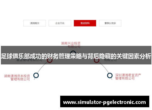 足球俱乐部成功的财务管理策略与背后隐藏的关键因素分析