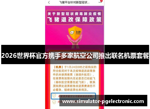 2026世界杯官方携手多家航空公司推出联名机票套餐